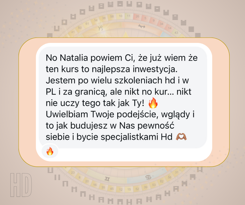 opinia klientki kurs HDC